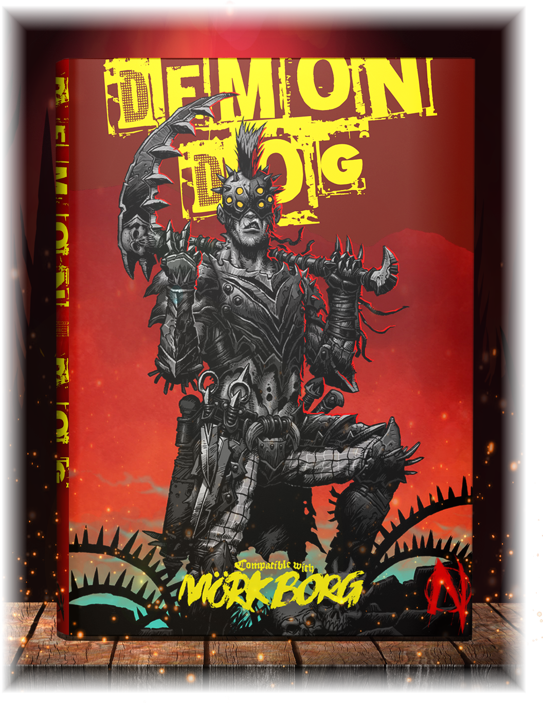 Demon Dog book - Compatible with Mork Borg