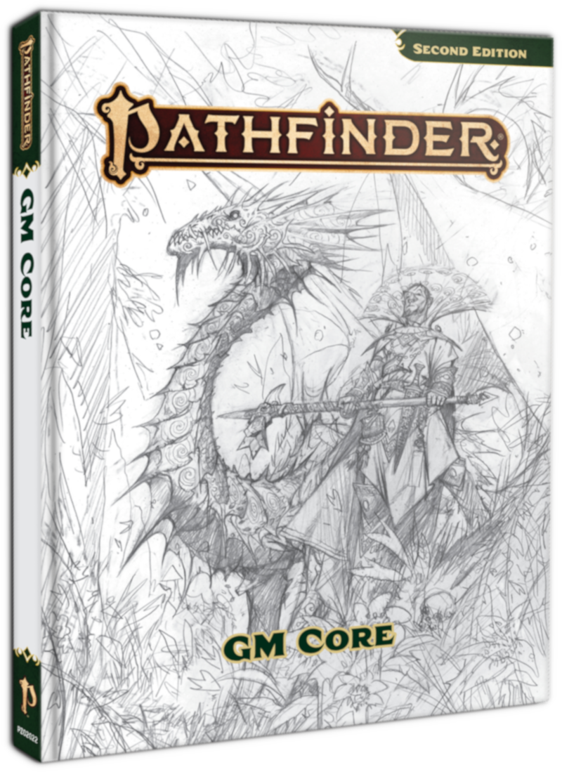 Pathfinder GM Core Sketch Cover