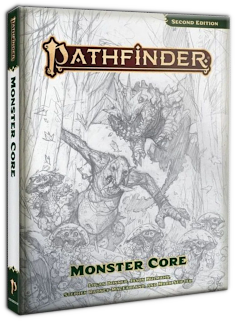 Pathfider Monster Core Sketch