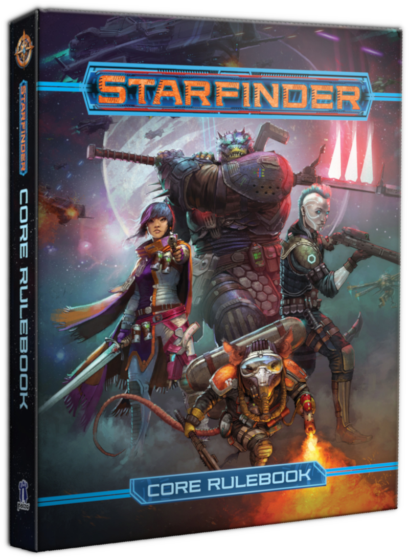 Core rulebook for Starfinder first edition