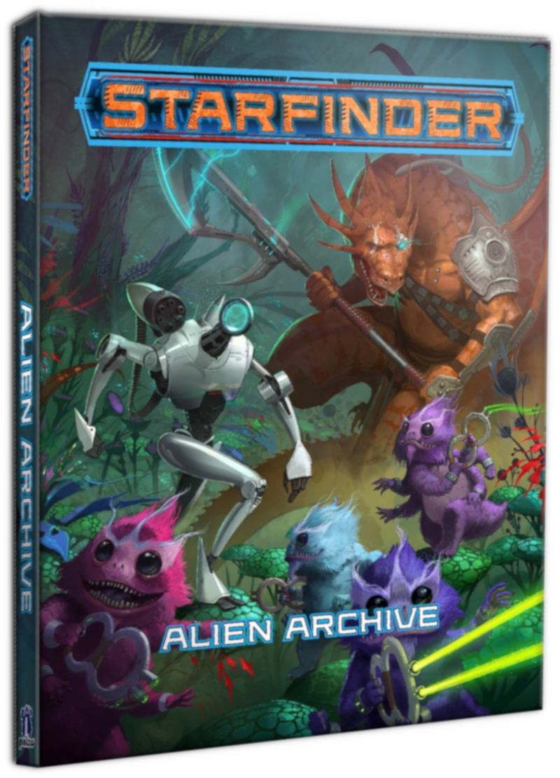 Alien Archive volume 1 for Starfinder 1st Edition