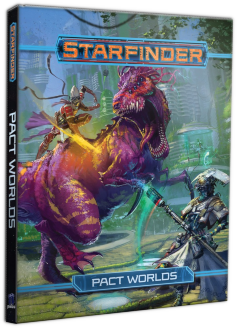 Pact Worlds campaign setting & gazetteer for Starfinder