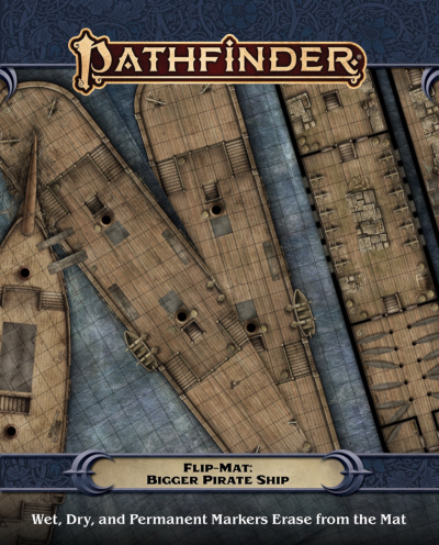 Pathfinder Flip-Mat Bigger Pirate Ship