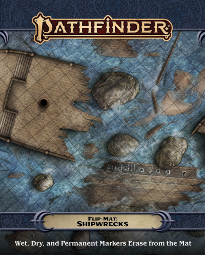 Pathfinder Flip-Mat Shipwrecks