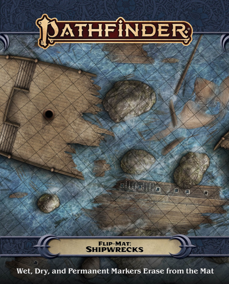 Pathfinder Flip-Mat Shipwrecks