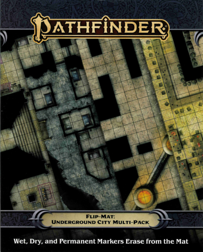 Pathfinder Flip-Mat underground city multi-pack