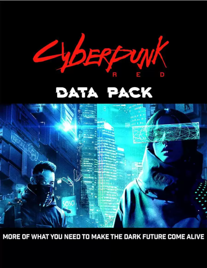 Cyberpunk RED Data Pack cover art