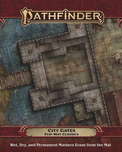 Pathfinder Flip-Mat Classic City Gates
