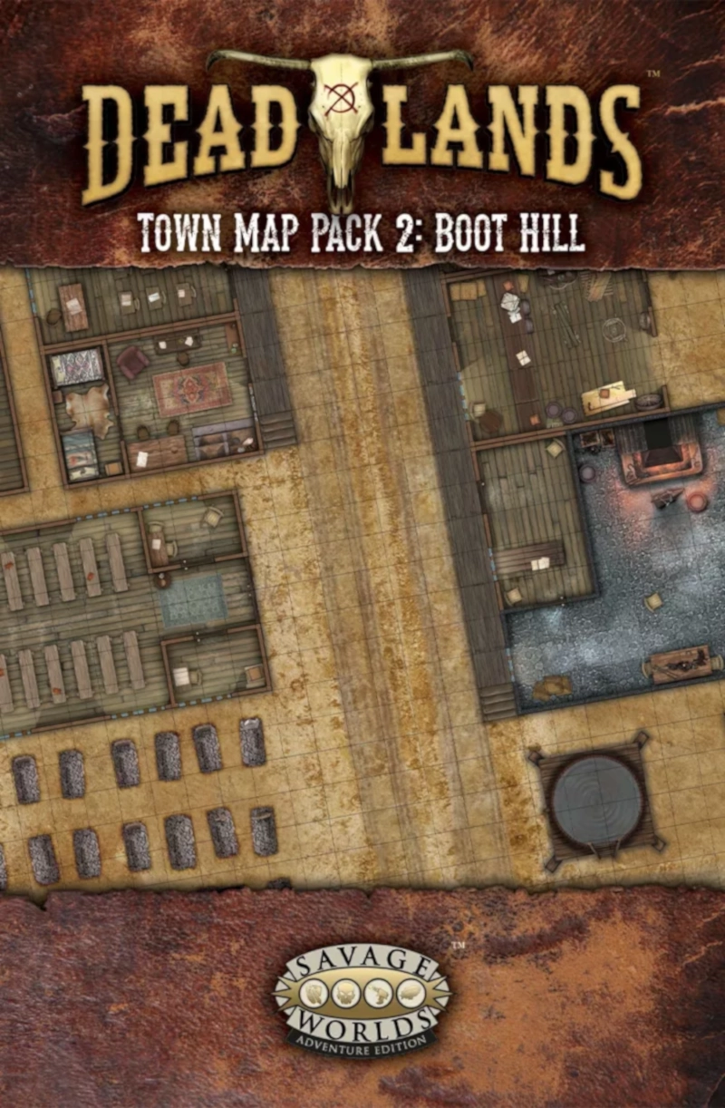 Deadlands Map Pack 2 Boot Hill