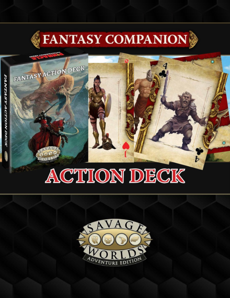 Fantasy Companion Action Deck ad