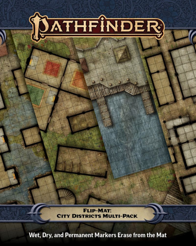 Pathfinder Flip-Mat City Districts Multi-Pack