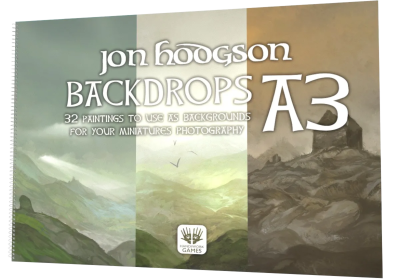 Jon Hodgson Backdrops A3 Book One