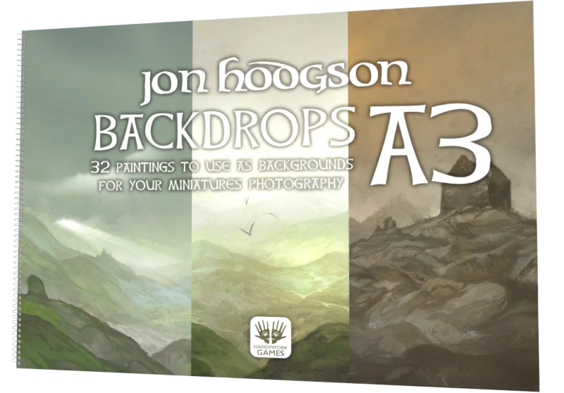 Jon Hodgson Backdrops A3 Book One