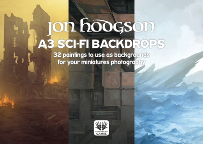 Sci-fi Backdrops A3