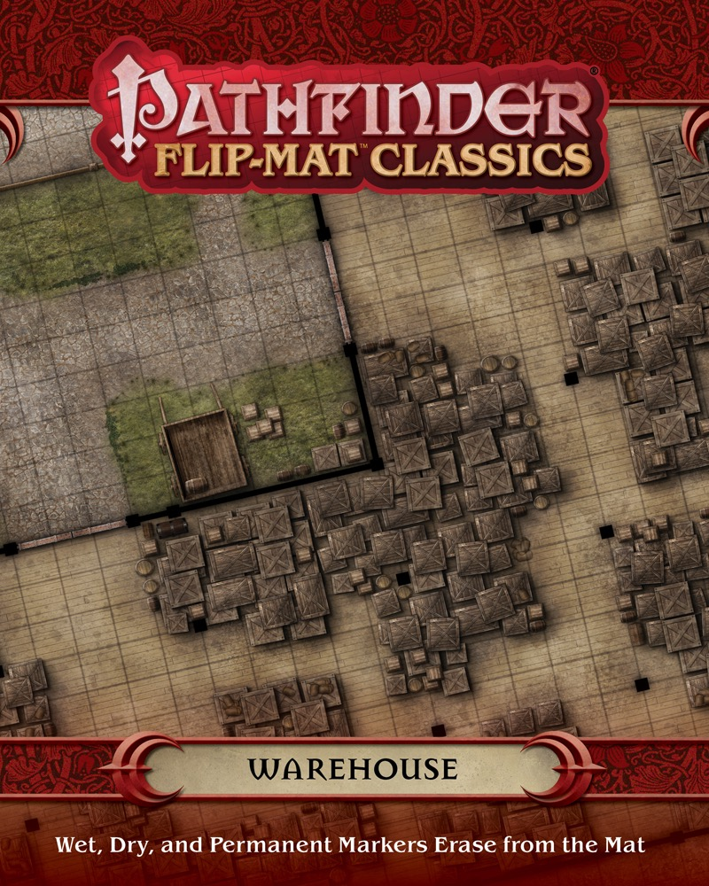 Pathfinder Flip-Mat Classics Warehouse