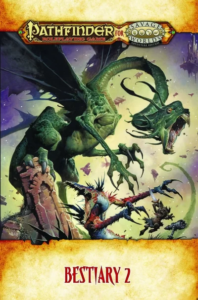 Pathfinder for Savage Worlds Bestiary 2