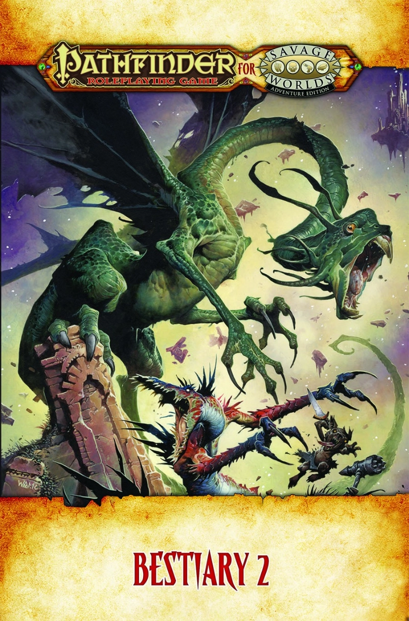 Pathfinder for Savage Worlds Bestiary 2