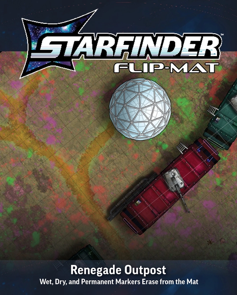 Starfinder Flip-Mat Renegade Outpost