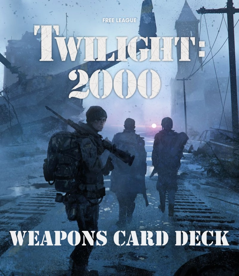 Twilight 2000 Weapons Card Deck TN