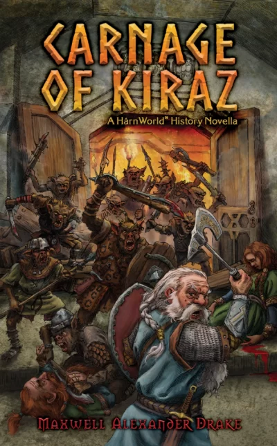 Carnage of Kiraz novella cover art