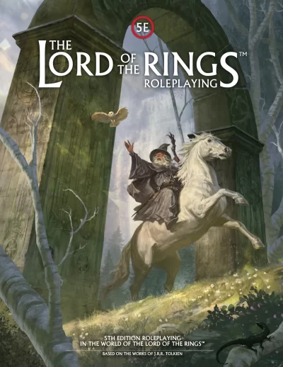Lord of the Rings Roleplaying 5E Core Rulebook Cover