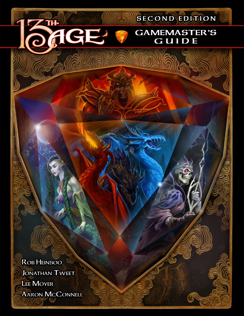 13th Age 2nd Edition Gamemasters Guide cover art
