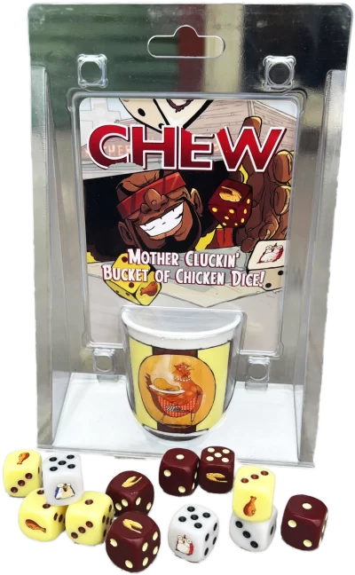 Mother Cluckin' Chicken Dice Bucket