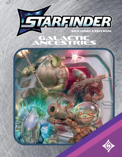 Starfinder Galactic Ancestries Retailer cover