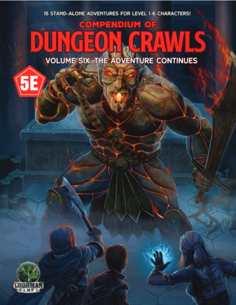 5E Compendium of Dungeon Crawls Volume 6 cover
