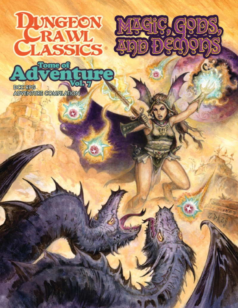 DCC Tome of Adventure Volume 7 Magic, Gods, and Demons cover